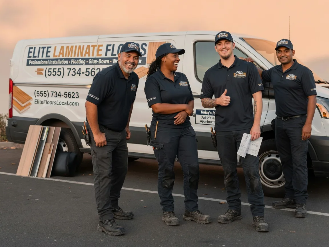 Laminate flooring installation company in Earling, IA